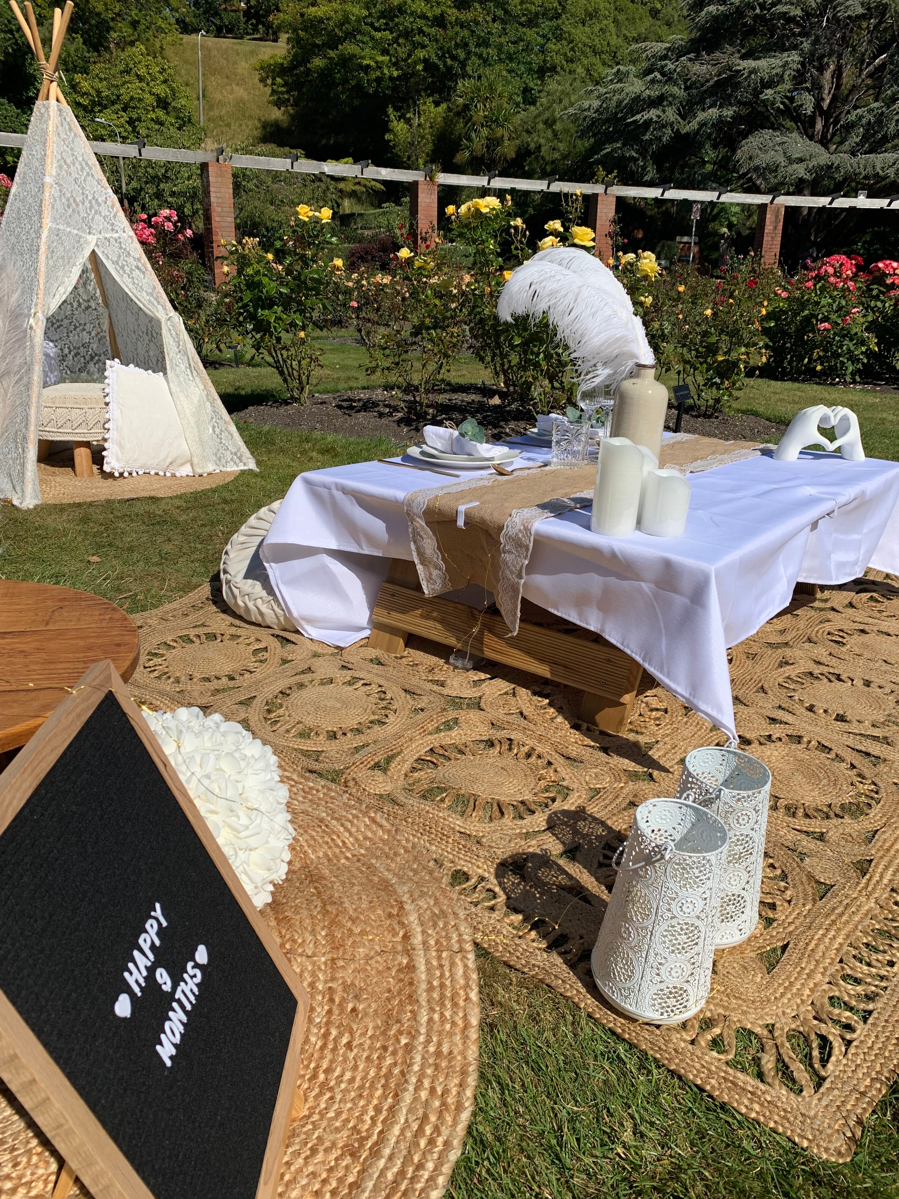 Luxury picnic hire Wellington party company