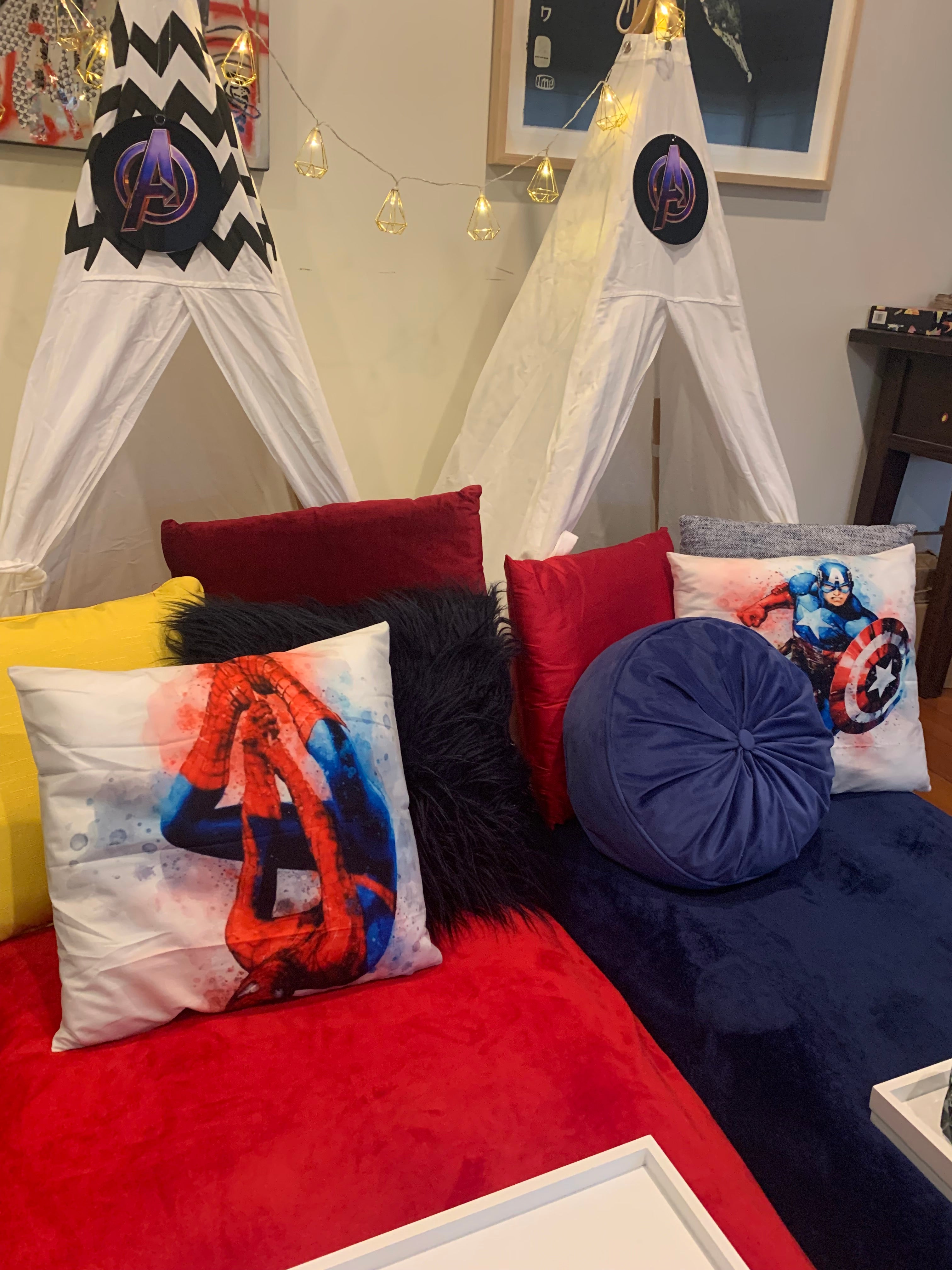 Avengers themed teepee parties Wellington events