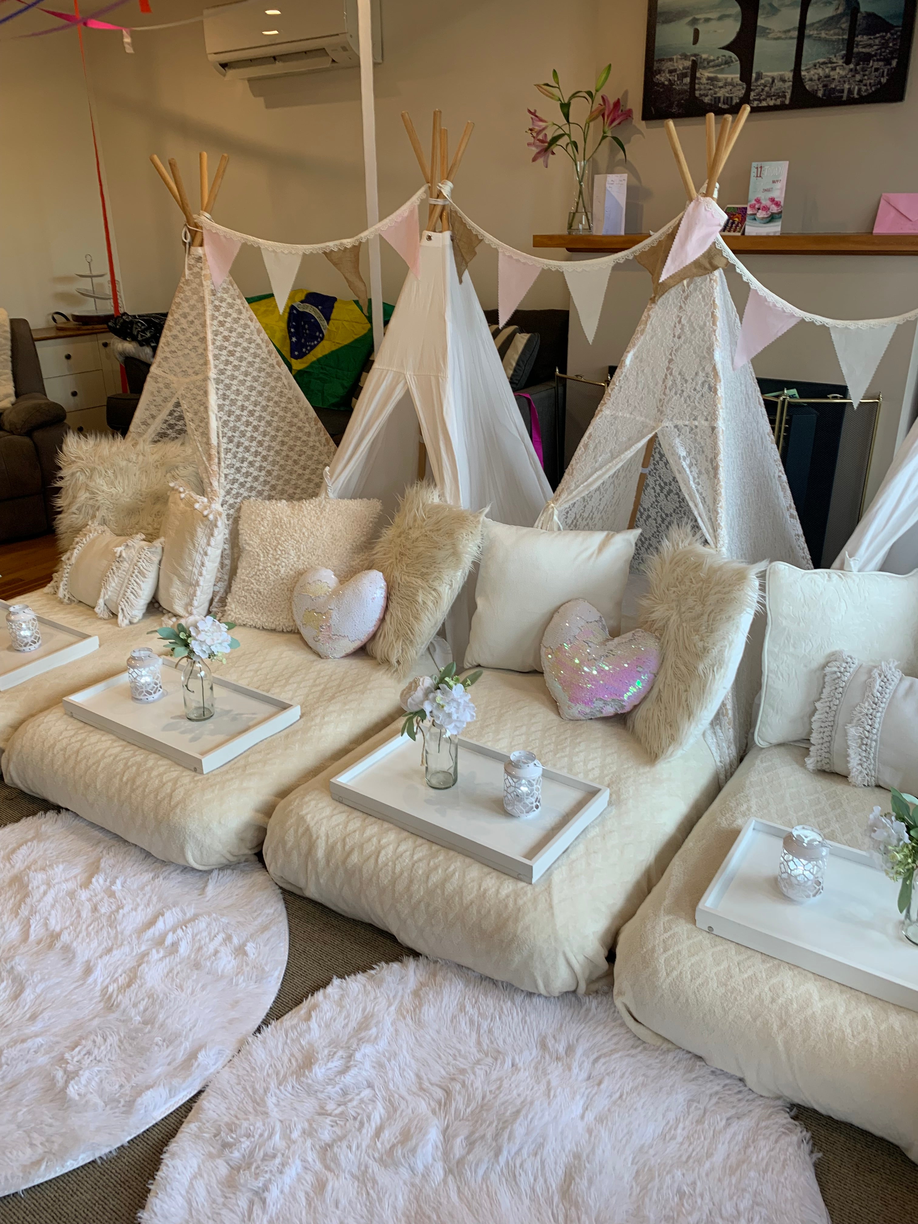Wellington kids party planner teepee parties