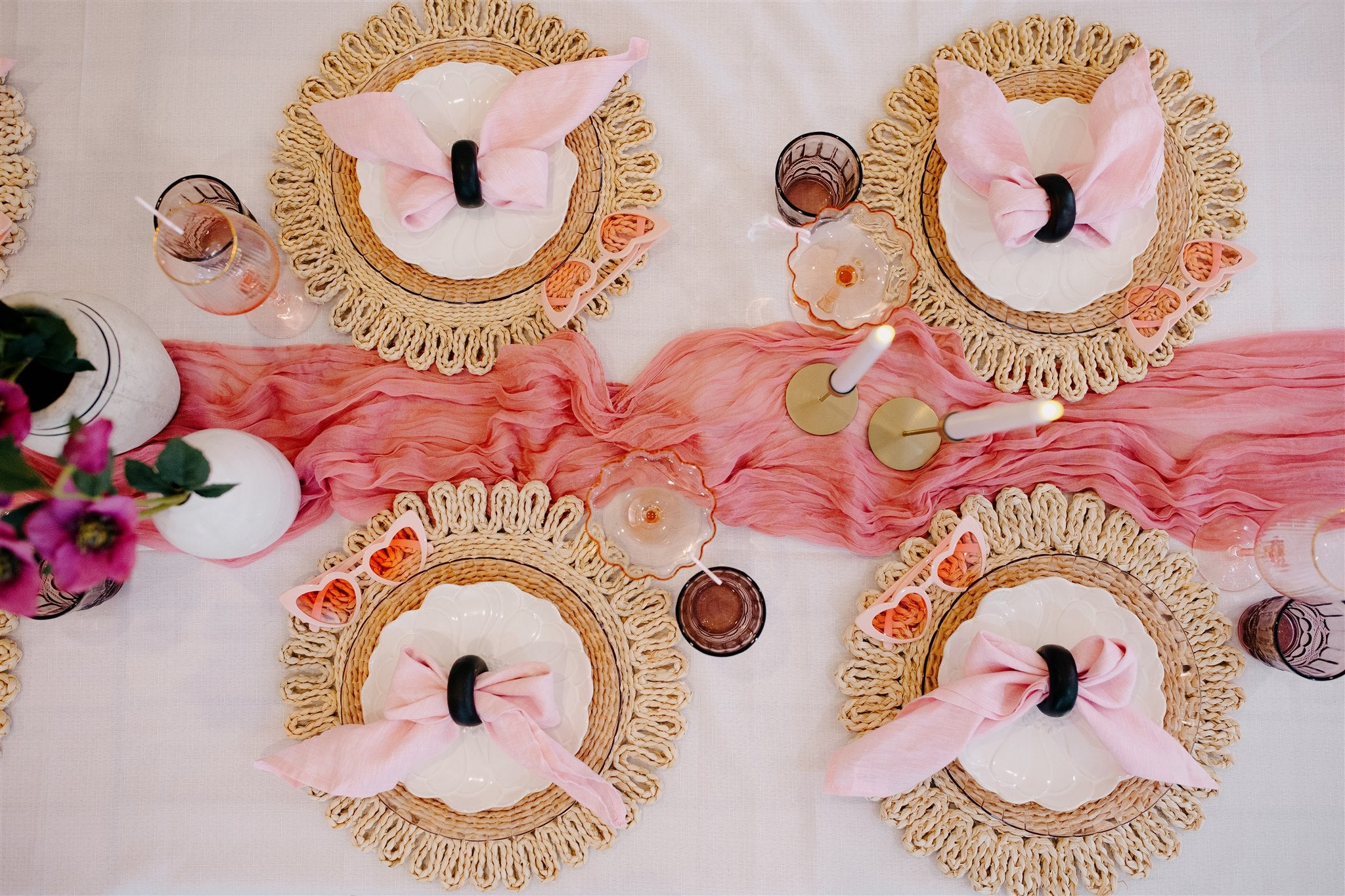 Celebration picnics Wellington pretty pink event company