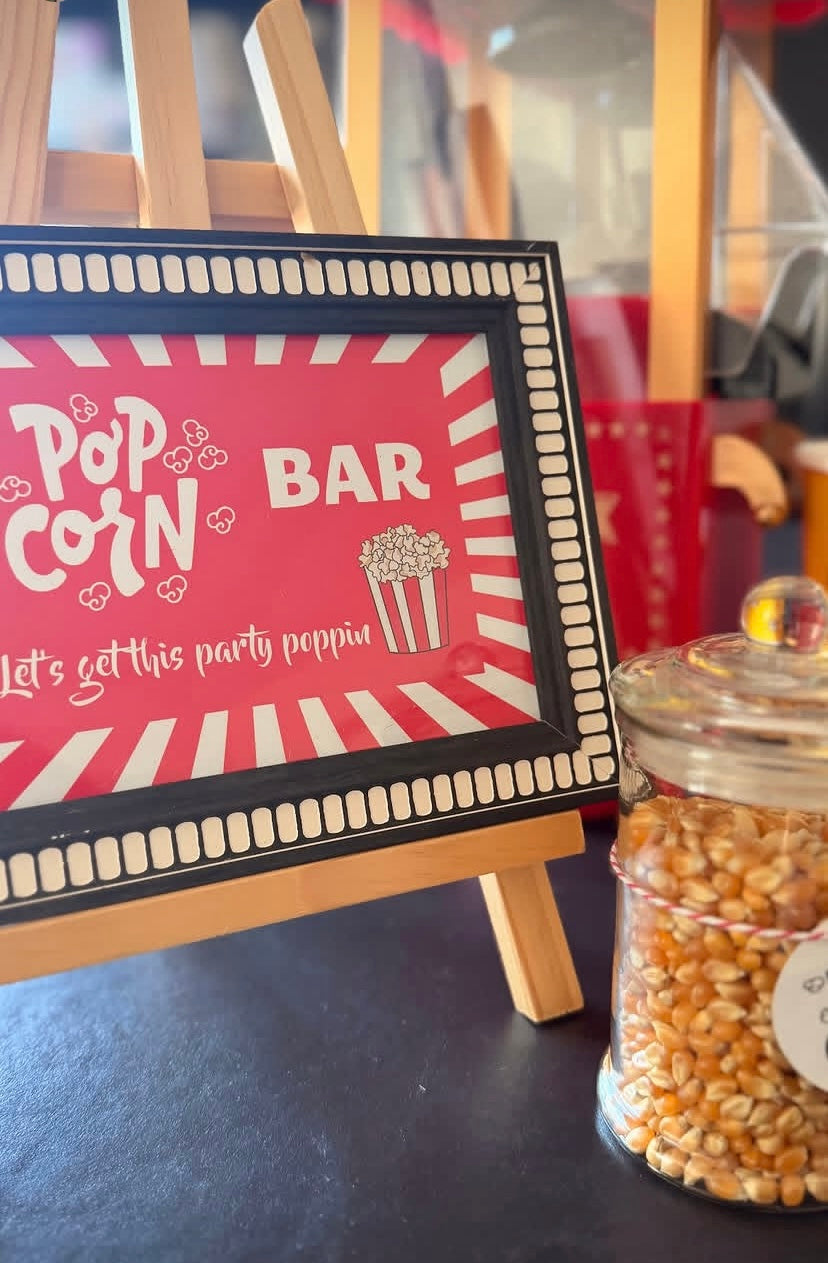 Wellington party planners epic Popcorn station hire The Party Box Company