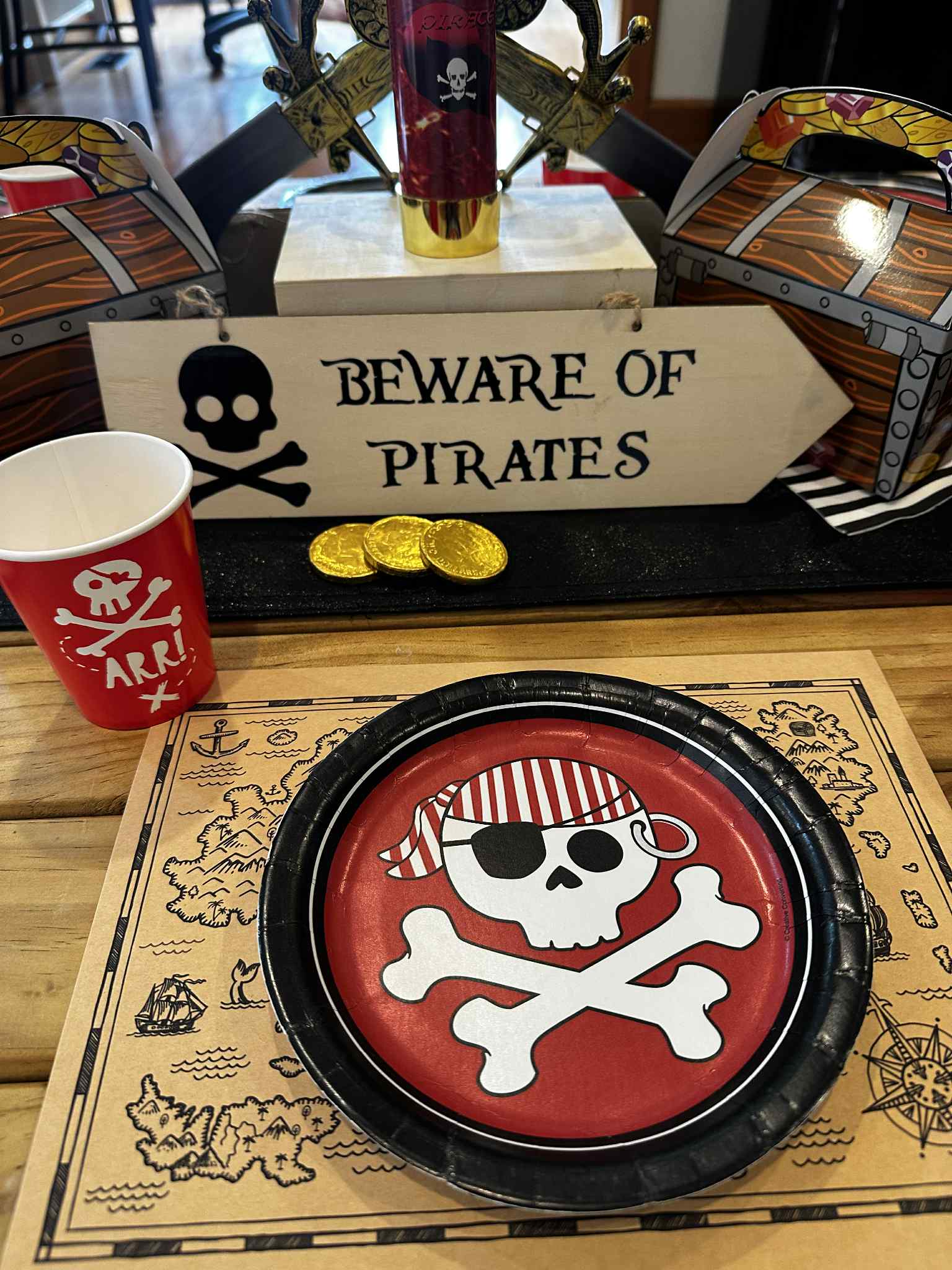 Wellington kids party planner pirate picnic
