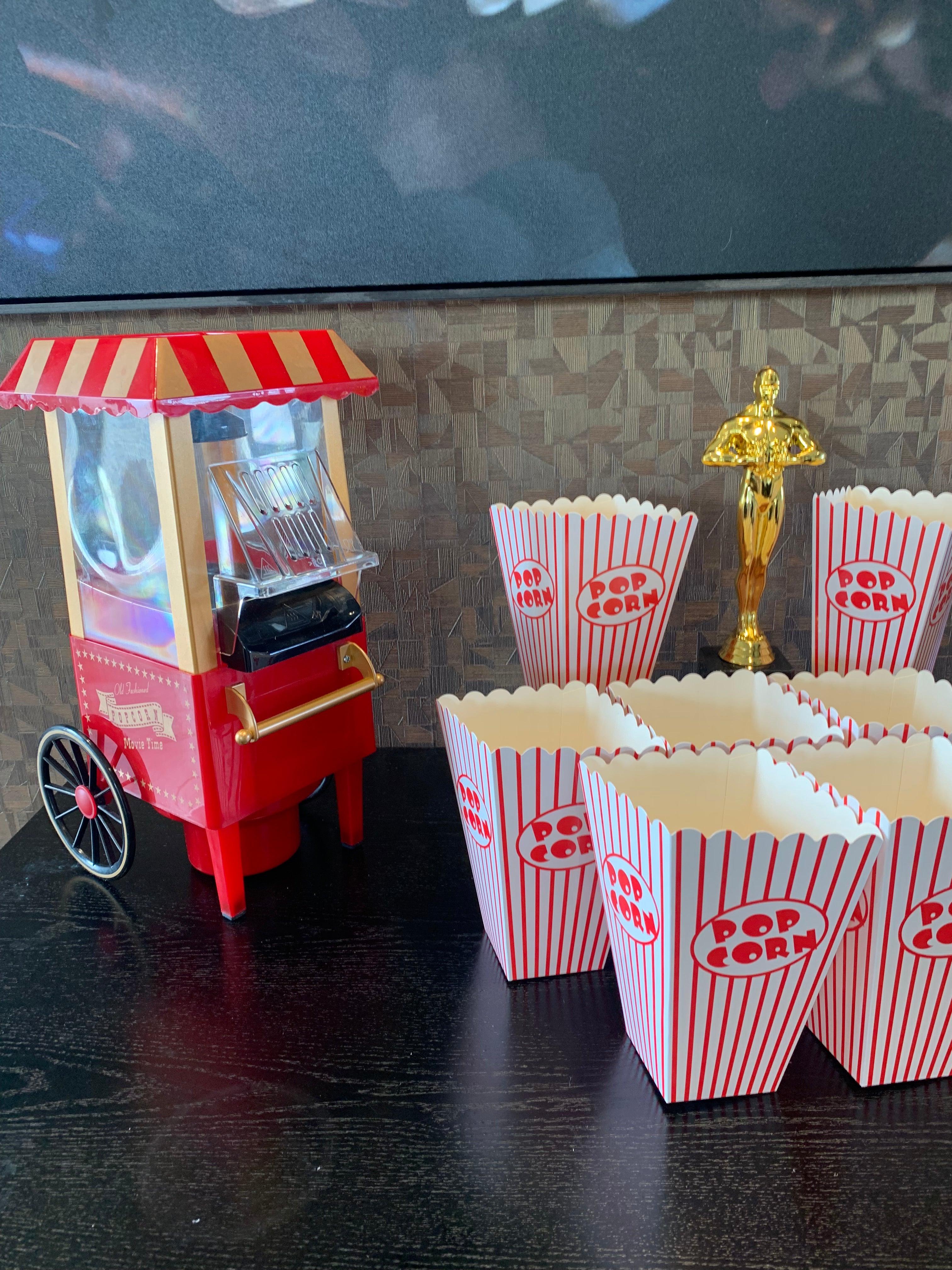 Wellington popcorn machine hire