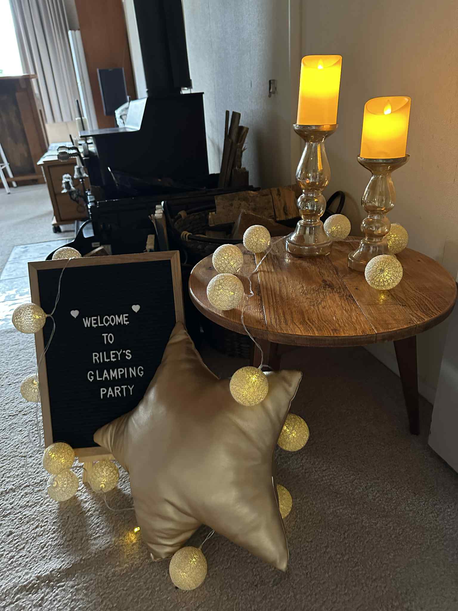 Out of this world galaxy themed teepee party Wellington events