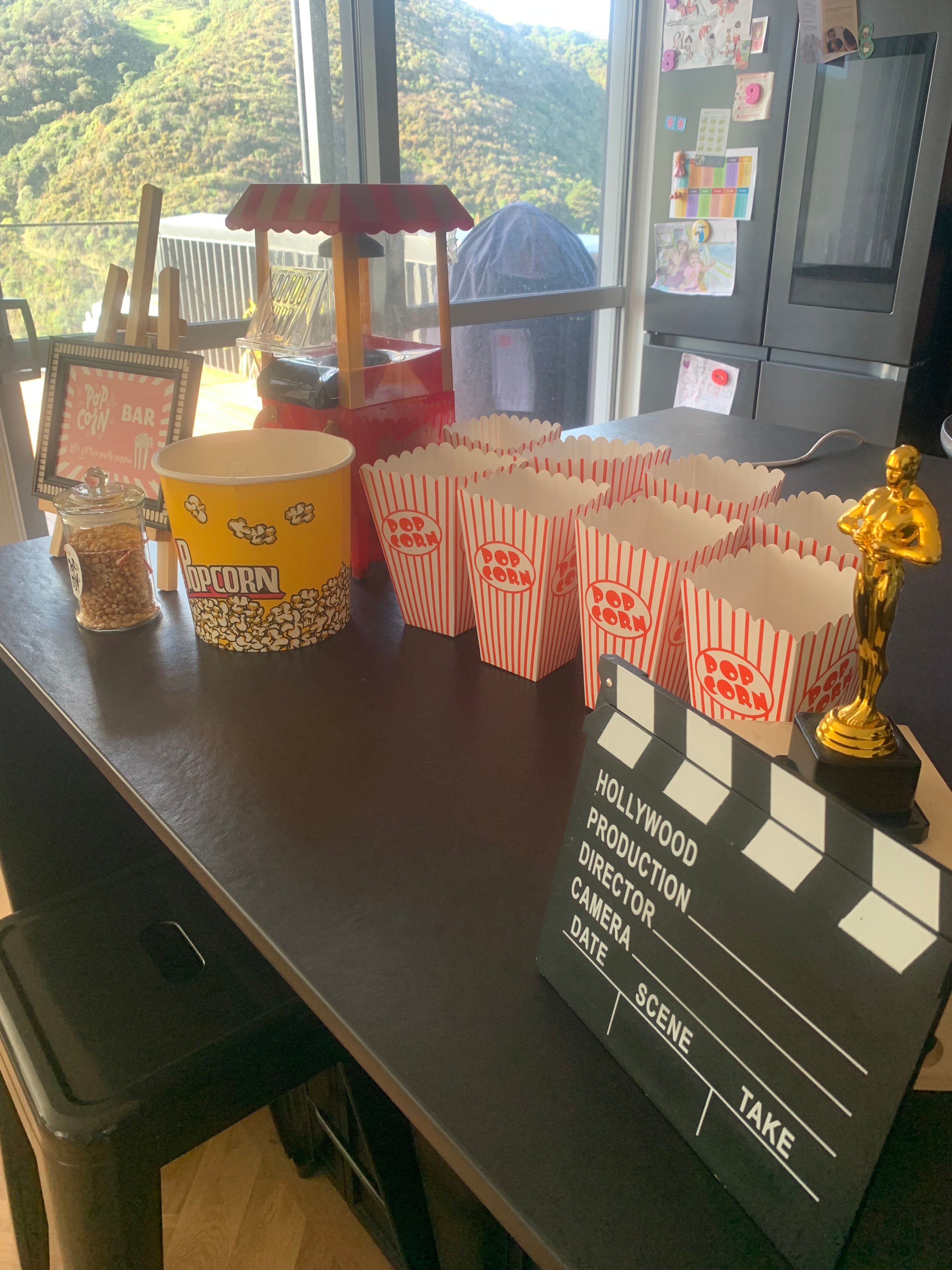 Elevate your movie night with our popcorn bar hire anywhere in Wellington