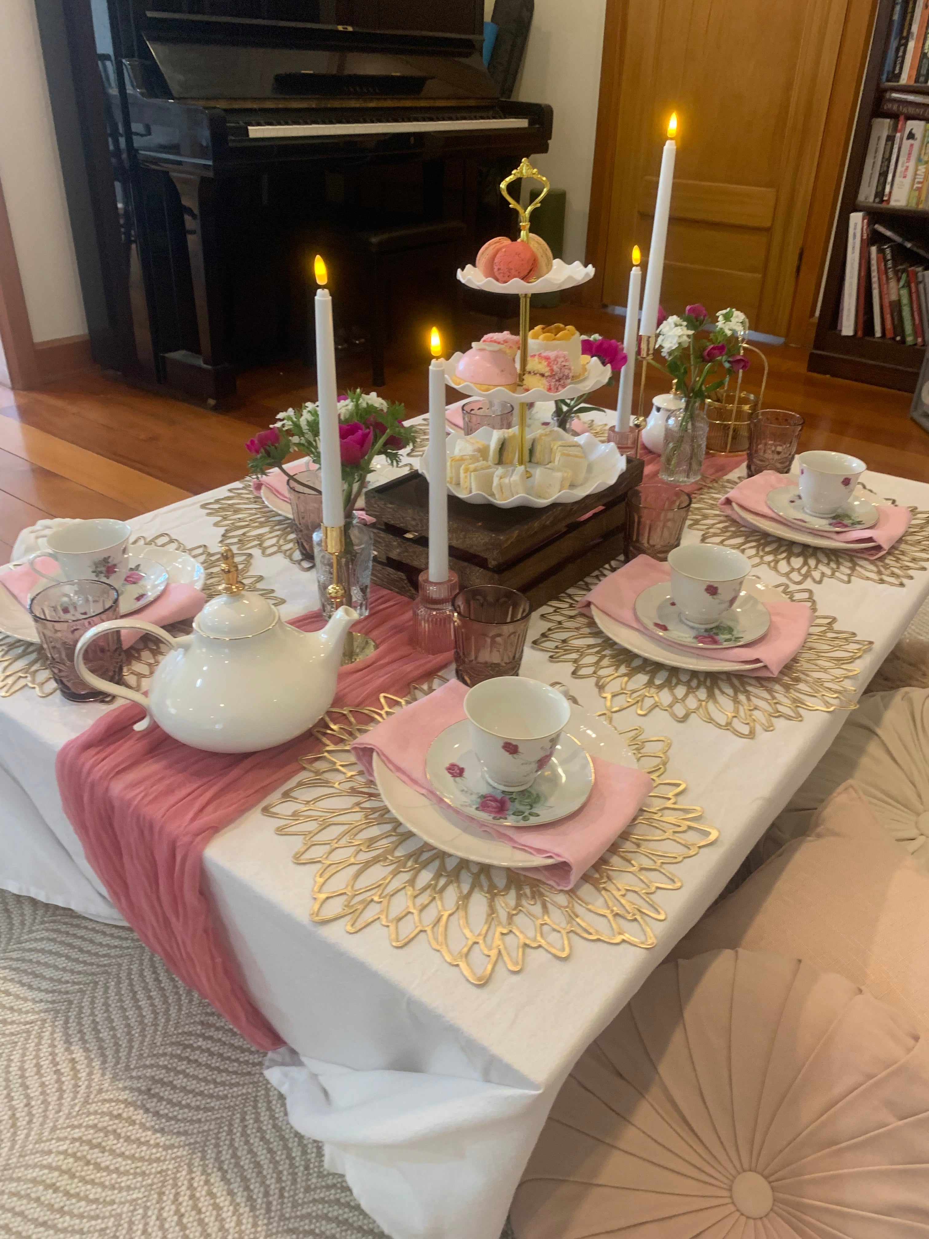 Gorgeous high tea party in Wellington for a birthday celebration or just a girls get together