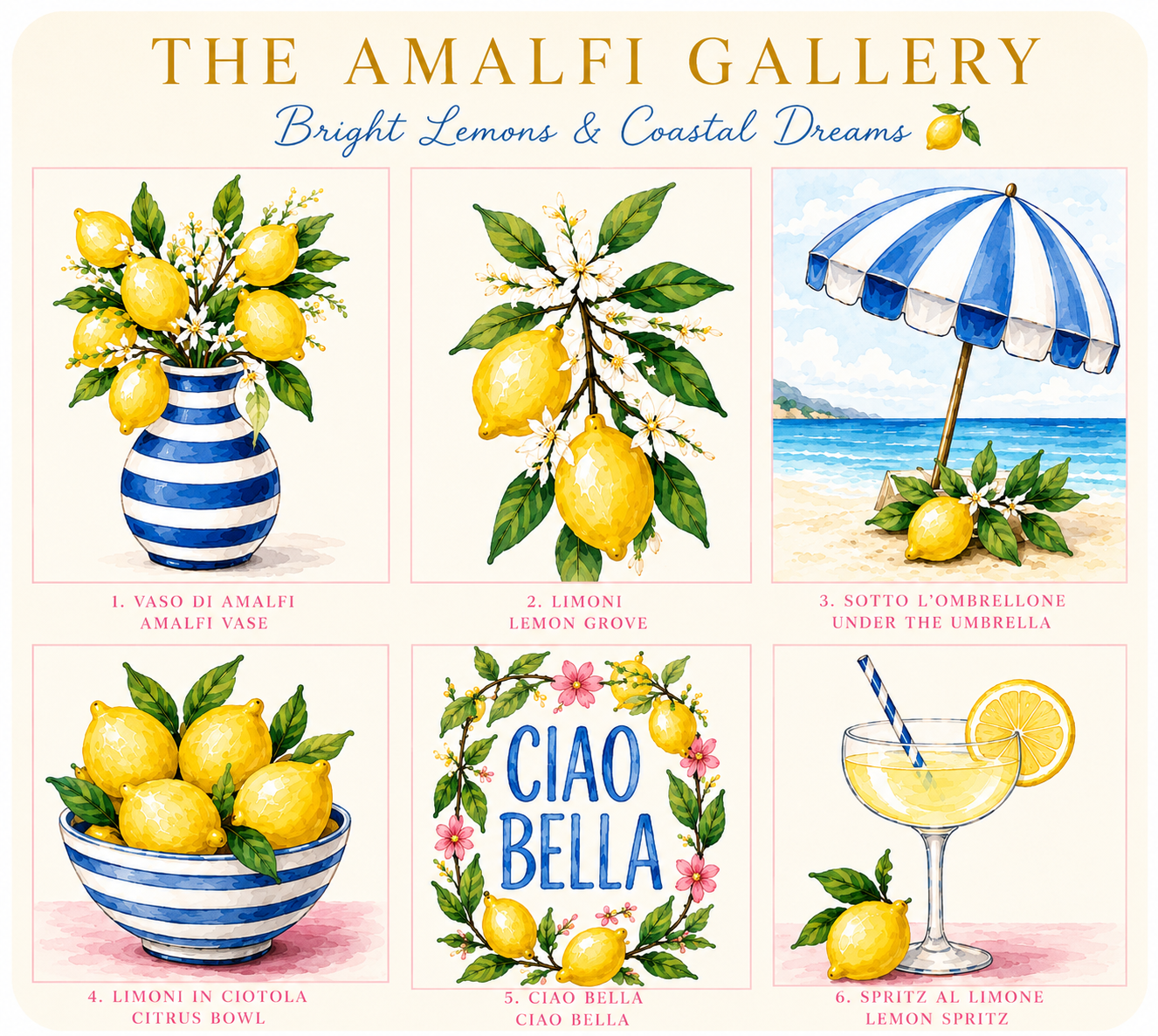 Amalfi coast inspired painting picture for a paint and sip party by the best company in Wellington