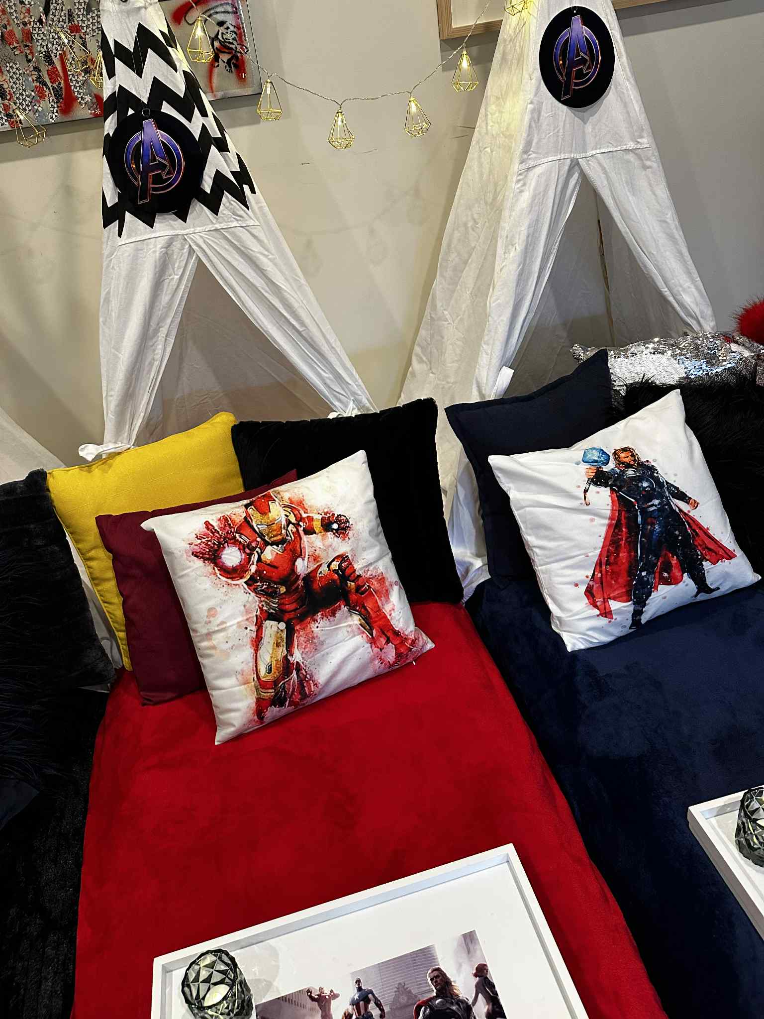 Avengers theme Wellington teepee parties