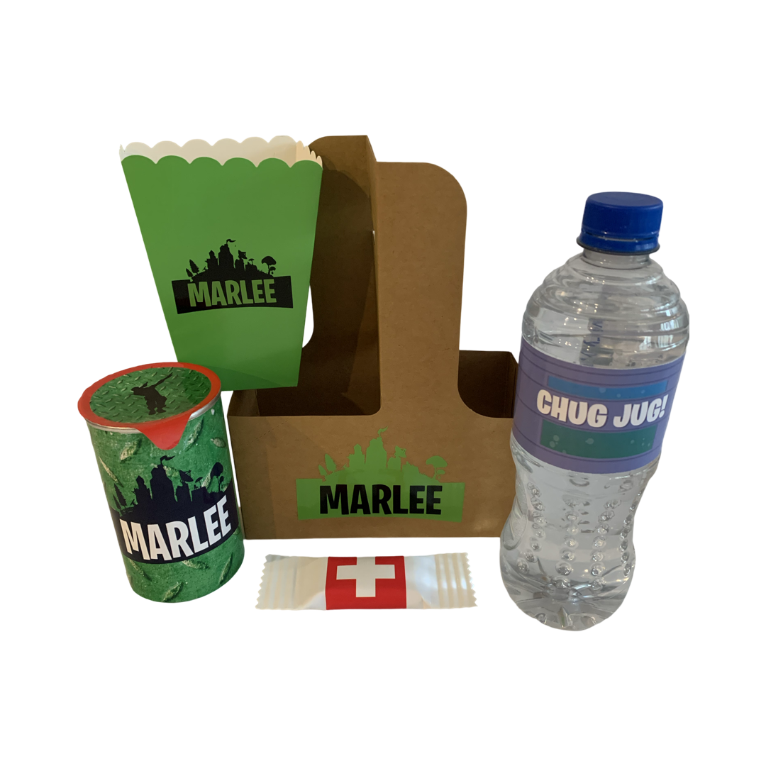 Fortnite themed movie night party box nz party supplies